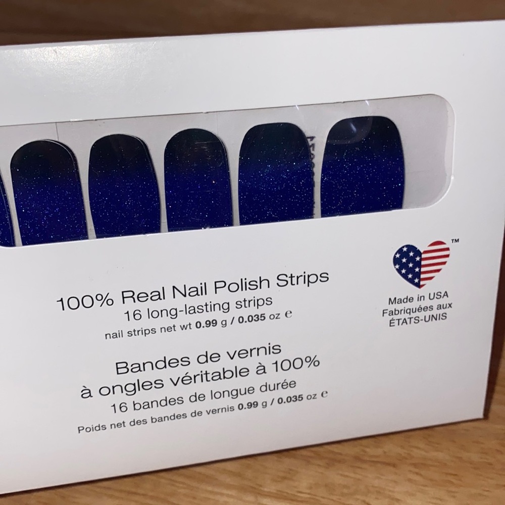 “Midnight Shift” Color Street, 100% Nail Polish Strips